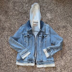 AMX Jean Jacket w Hood